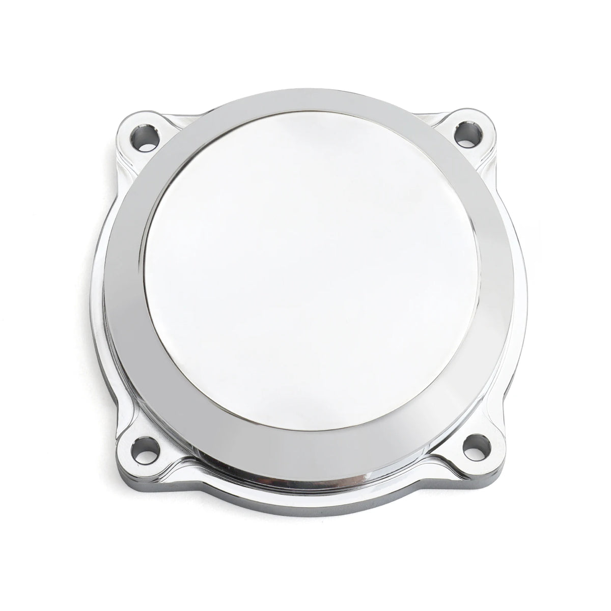 Black / Chrome CV Carb Top Cover For Harley-Davidson Touring, Softail, Dyna & Sportster - 1988 to 2006