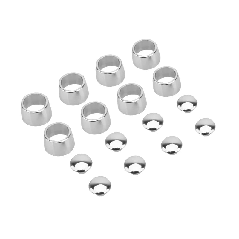 Chrome Tappet Lifter Block Cover For Harley-Davidson Touring & Softail Twin Cam - 2000 to 2016