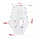 KLE 500 windshield side view