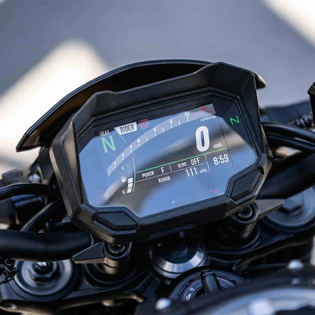 Kawasaki TFT dashboard sun visor clip-on ABS