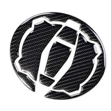 Fuel Cap Carbon Look Sticker For Kawasaki Ninja 400 / Ninja 650 / Z650 / Z900 / Versys-X 300 - 2017 to 2024
