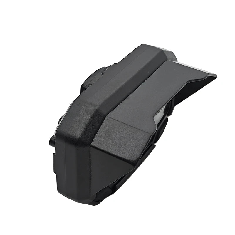 Kawasaki dashboard sun visor installed