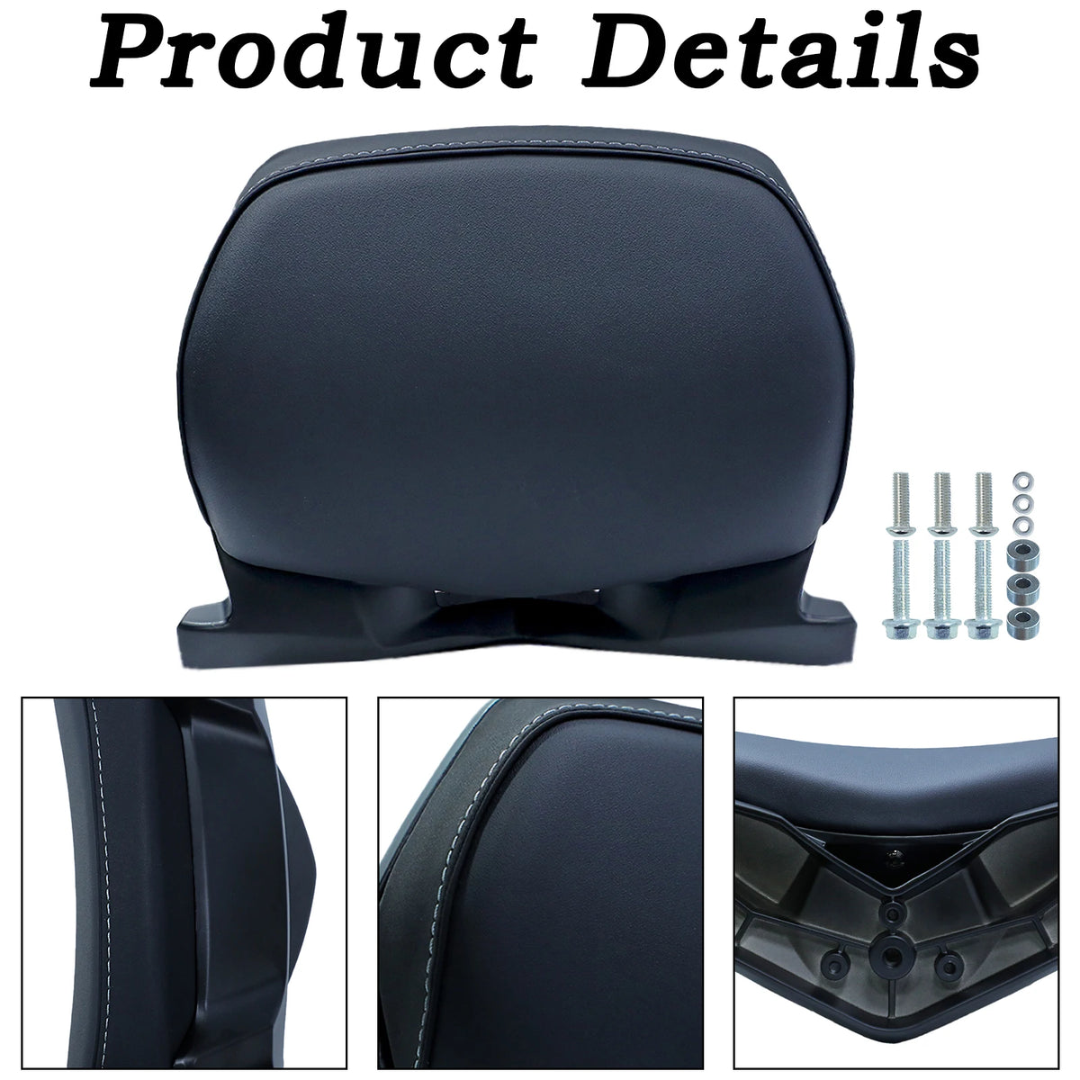 Passenger Backrest For Yamaha Tracer 9 GT - 2020 to 2025