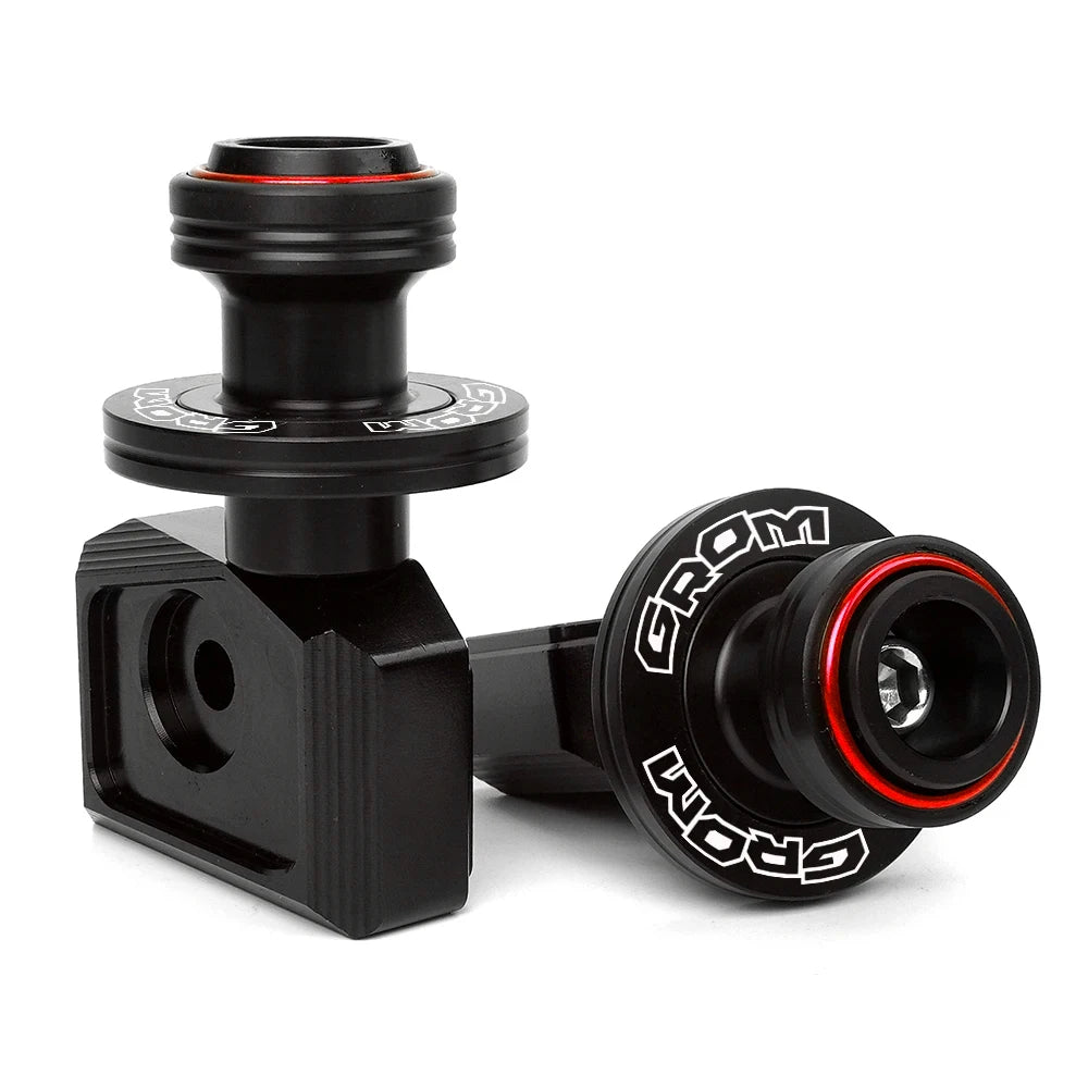 Rear Axle Sliders And Swingarm Spools For Honda Grom / MSX125 - 2013 to 2025