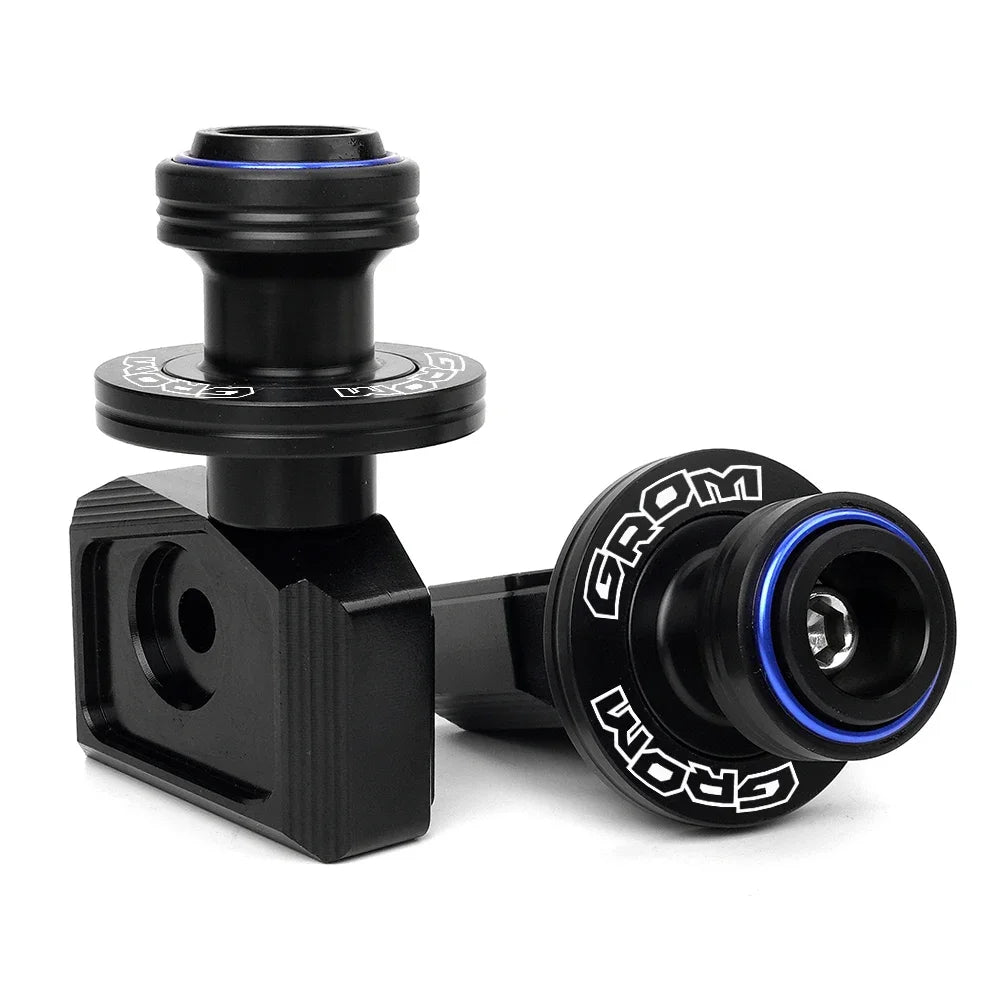 Rear Axle Sliders And Swingarm Spools For Honda Grom / MSX125 - 2013 to 2025