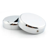 Chrome / Black Upper Fork Caps For Harley-Davidson Softail Street Bob & Breakout