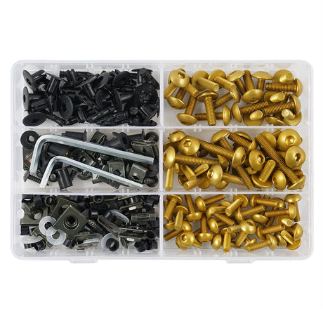 253-Piece Fairing Bolt Kit For Yamaha MT-07 / MT-09 / YZF-R1 / R6