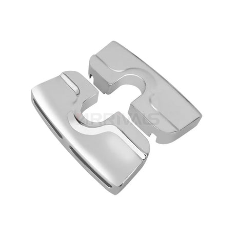 Chrome Spark Plug Head Bolt Covers For Harley-Davidson Touring, Dyna, Softail Twin Cam - 1999 to 2017