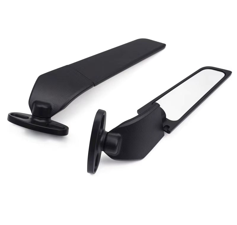 Aerodynamic Wing Adjustable Rearview Mirrors For Yamaha YZF-R6 / R1 / R3