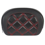 Rear Passenger Backrest Pad With Bracket For Harley-Davidson Touring / Softail Slim