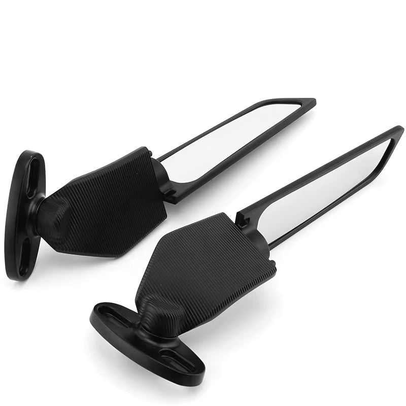 Aerodynamic Wing Adjustable Rearview Mirrors For Yamaha YZF-R6 / R1 / R3