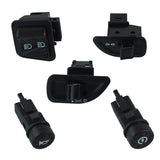 Handlebar Switch Buttons For Piaggio Scooters - Start / Horn / Turn Signal / Headlight / High-Low Beam