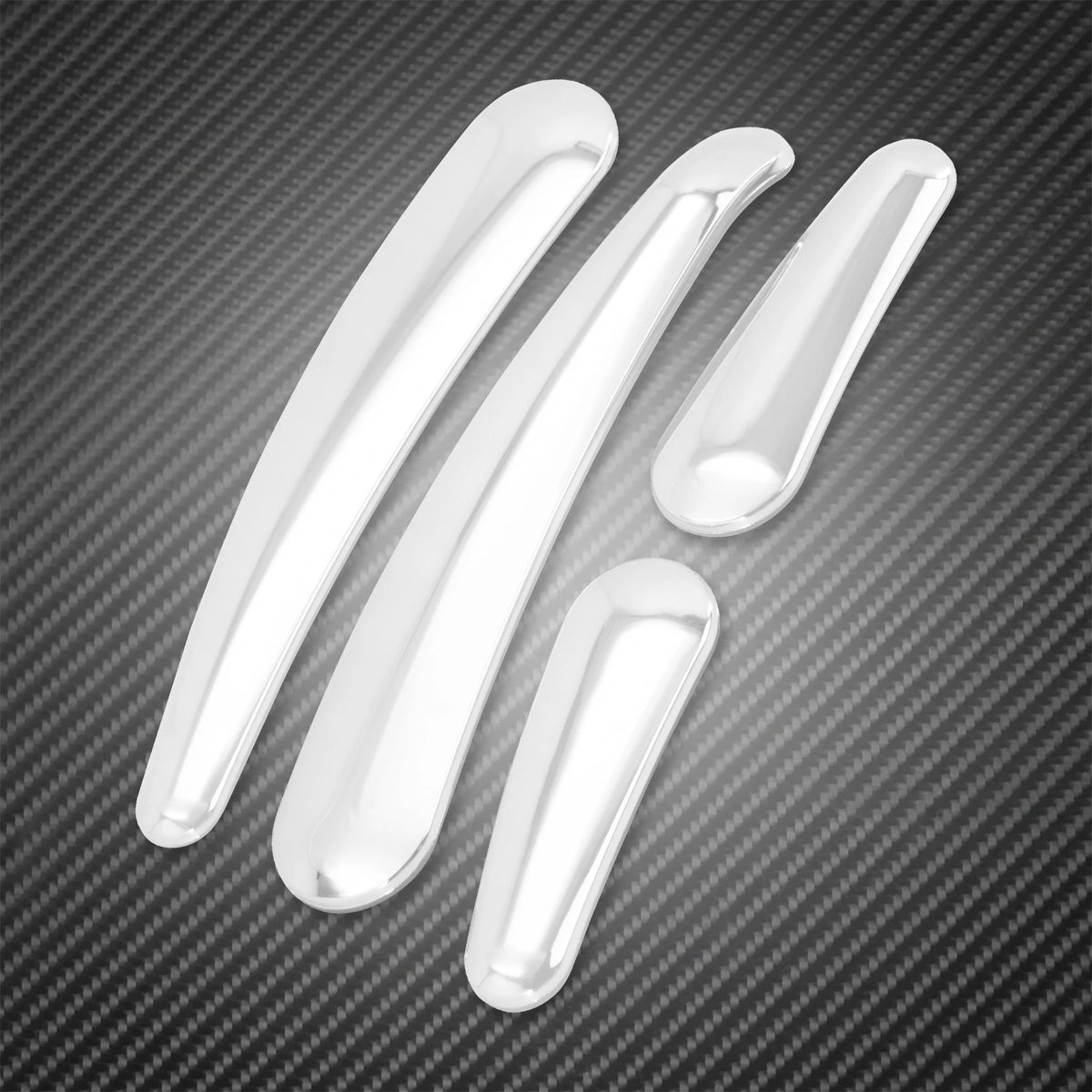 Chrome Swingarm Frame Inserts, Set Of 4, For Harley-Davidson Softail - 2008 to 2017