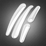 Chrome Swingarm Frame Inserts, Set Of 4, For Harley-Davidson Softail - 2008 to 2017