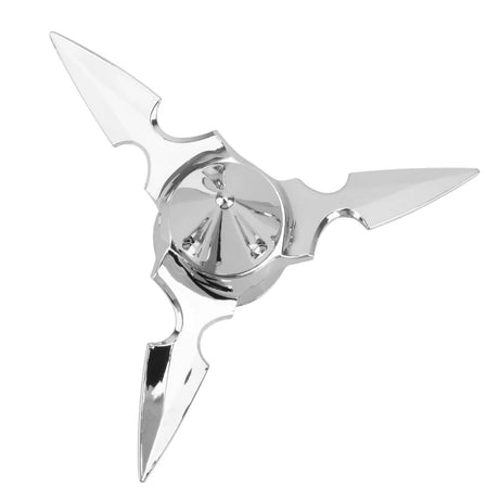 Chrome Spun Blade Front Axle Caps For Harley-Davidson Sportster, Dyna, Softail & V-Rod