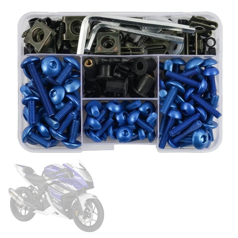 190-Piece Fairing Bolt Kit For Suzuki GSX-R600 / GSX-R750 / GSX-R1000