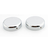 Chrome / Black Upper Fork Caps For Harley-Davidson Softail Street Bob & Breakout