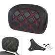 Rear Passenger Backrest Pad With Bracket For Harley-Davidson Touring / Softail Slim