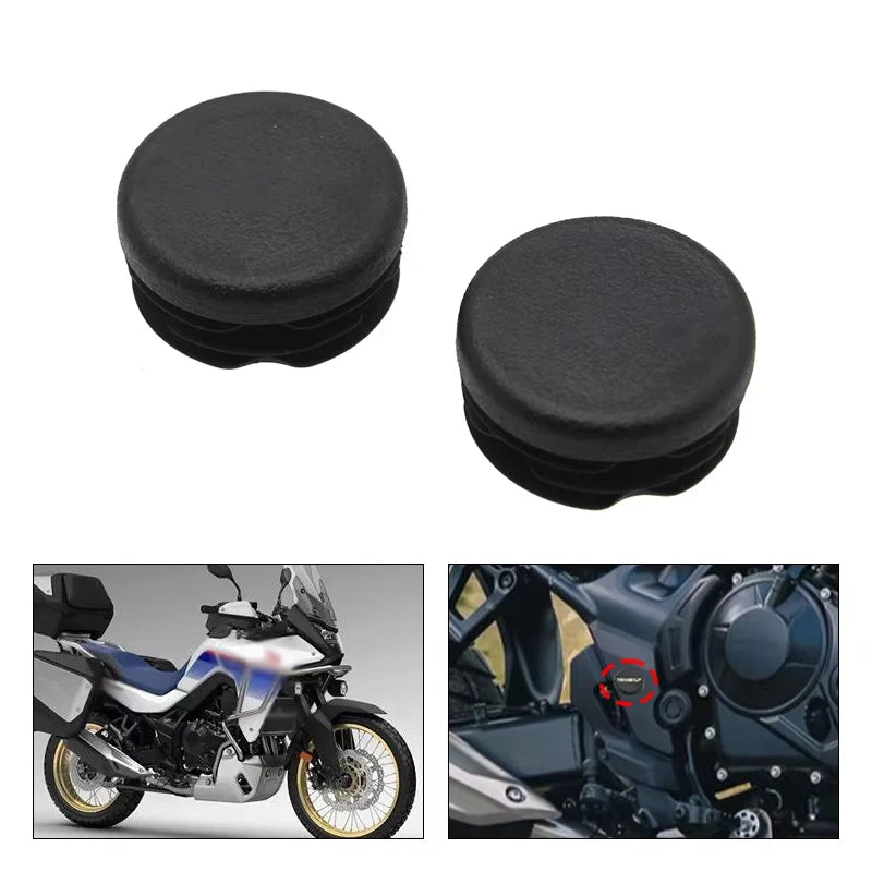 Frame Hole Cover Caps For Honda Transalp XL750 - 2023 to 2023 1