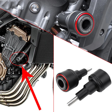 Frame Sliders And Axle Sliders For Honda CB650R 1