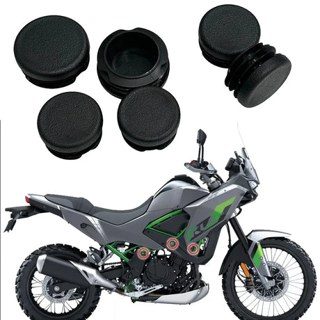 Frame Hole Caps For Kawasaki KLE500 - 2026 to 2026 1