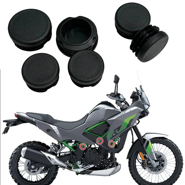 Frame Hole Caps For Kawasaki KLE500 - 2026 to 2026 1