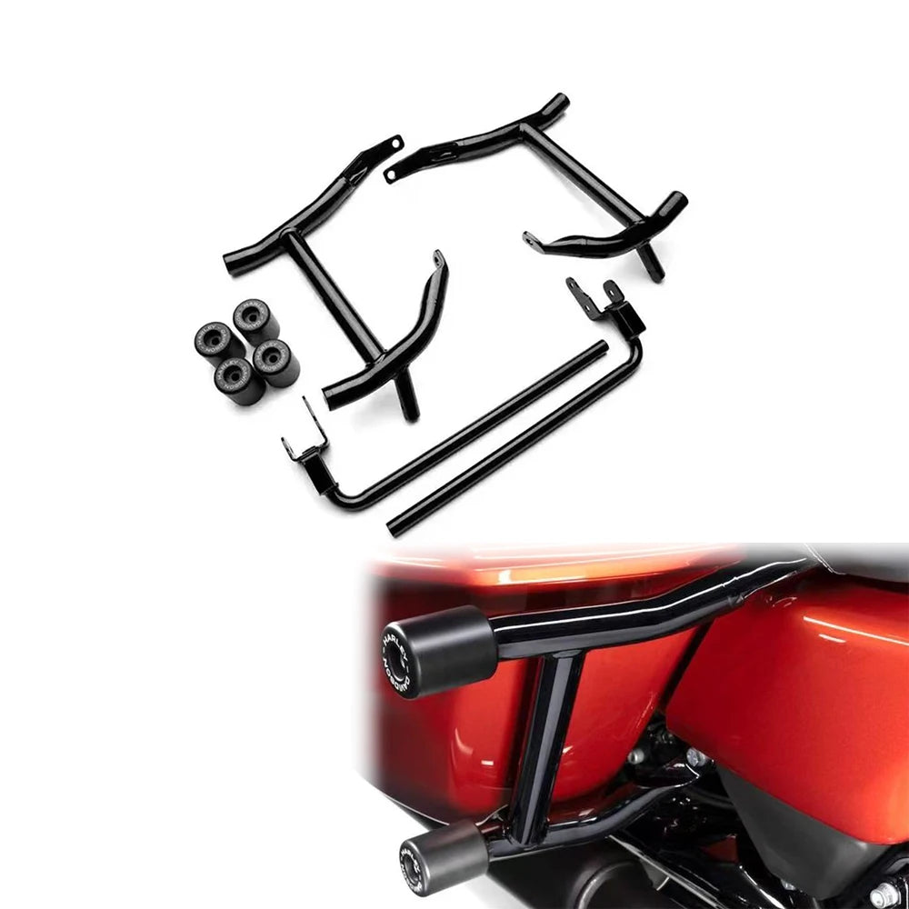 Saddlebag Support Rails For Harley Touring - 2009 to 2025 1