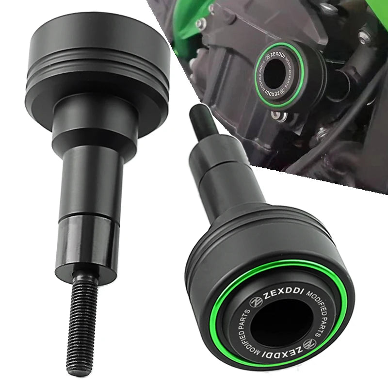 Frame Sliders Crash Protector For Kawasaki Z400 / Z650 / Z900 / ZX-6R / ZX-10R 1