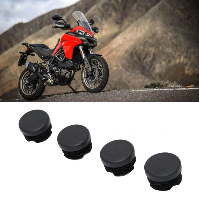 Frame Hole Cover Caps For Ducati Multistrada 1260 / 950 - 2018 to 2021 1
