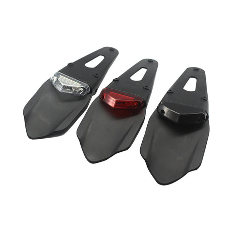 Rear Fender LED Tail Light With Bracket For Enduro / Off-Road - Universal Fit 1
