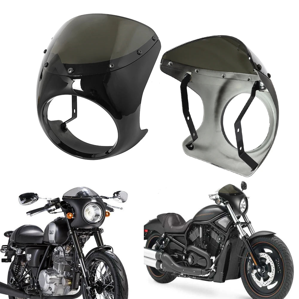 7-Inch Headlight Fairing Cowl For Universal Motorcycles 1