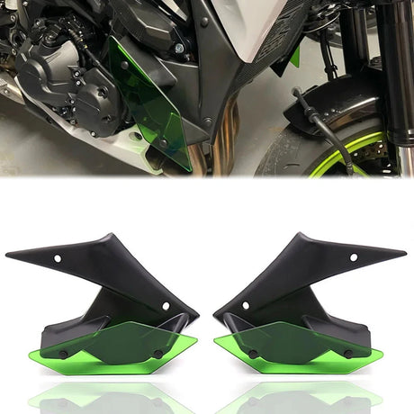 Fixed Winglets Fairing Spoiler For Kawasaki Z900 - 2020 to 2025 1