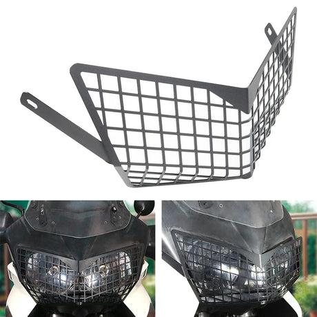 Aluminum Headlight Guard For Honda Varadero XL1000V - 2003 to 2013 1