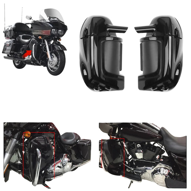 Lower Vented Fairing Glove Box For Harley-Davidson Glide - 1983 to 2013 2