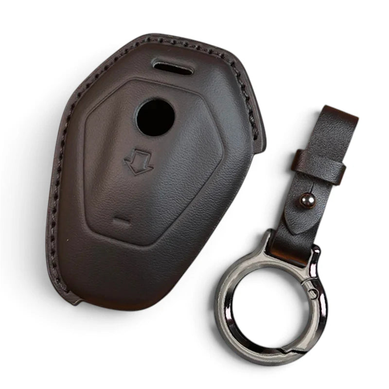Leather Keyless Key Fob Case For BMW R RT GS