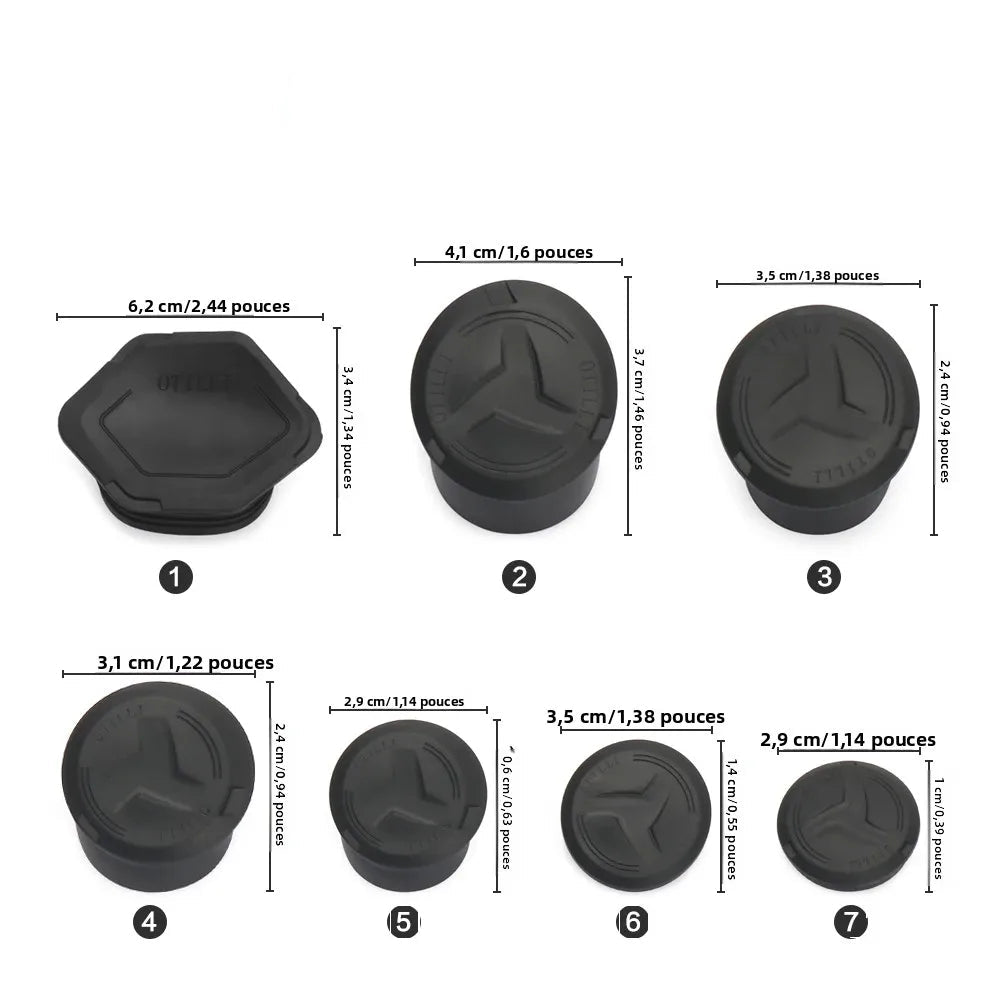 Frame Hole Cap Set For BMW R 1300 GS / R 1300 GS Adventure - 2023 to 2023 3