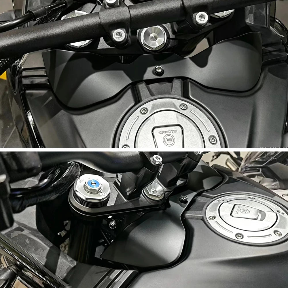 Cockpit Windshield Wind Deflector For CFMOTO 800MT-X 3