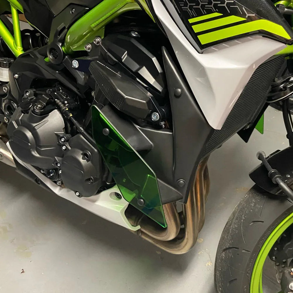 Fixed Winglets Fairing Spoiler For Kawasaki Z900 - 2020 to 2025 3