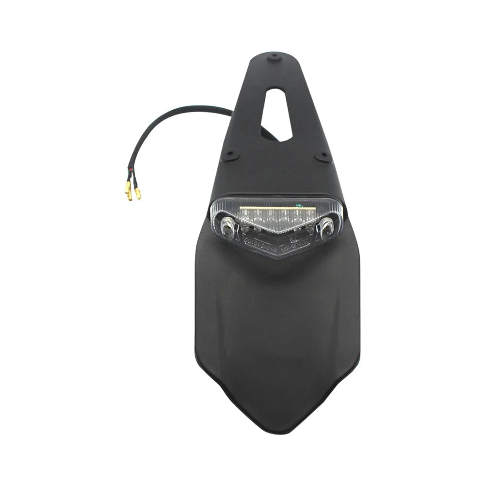 Rear Fender LED Tail Light With Bracket For Enduro / Off-Road - Universal Fit 4