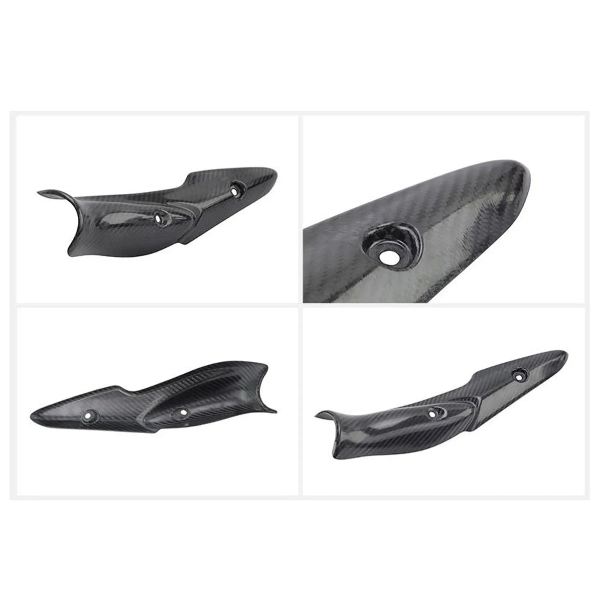 Carbon Fiber Exhaust Pipe Cover For Kawasaki Z900 Ninja 900 4