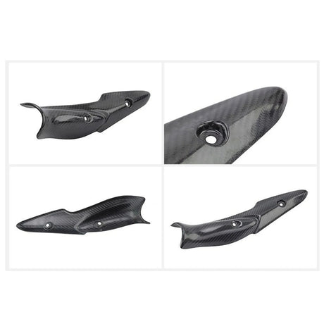 Carbon Fiber Exhaust Pipe Cover For Kawasaki Z900 Ninja 900 4