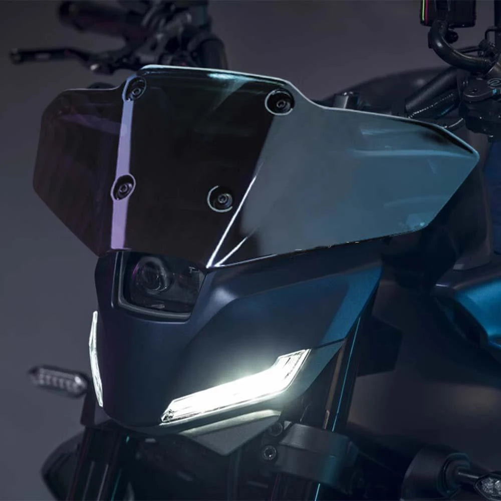 Front Windshield Wind Deflector For Yamaha MT-09 5