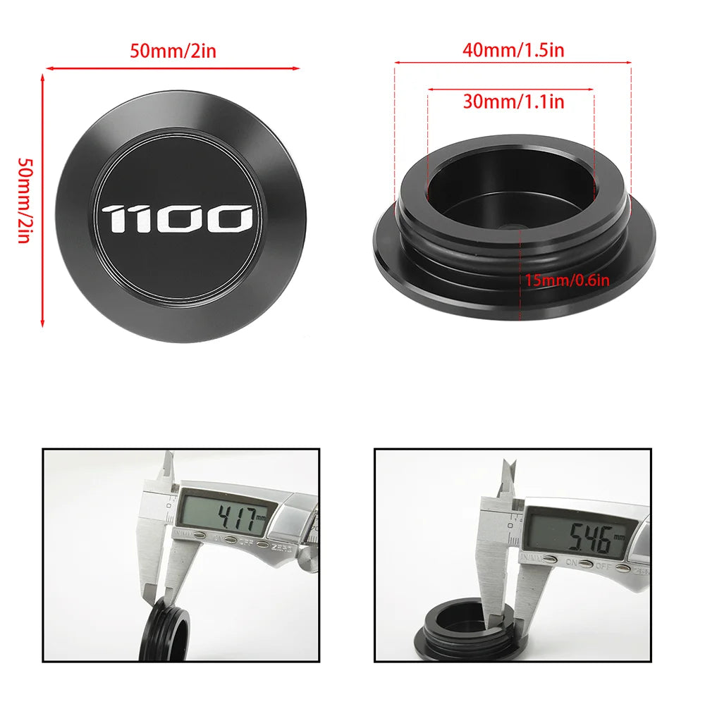 Frame Hole Cover Caps For Honda Rebel CMX1100 - 2021 to 2025 5