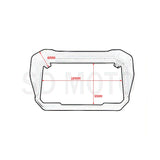 Dashboard Sun Visor Hood For CFMOTO CF450MT 6