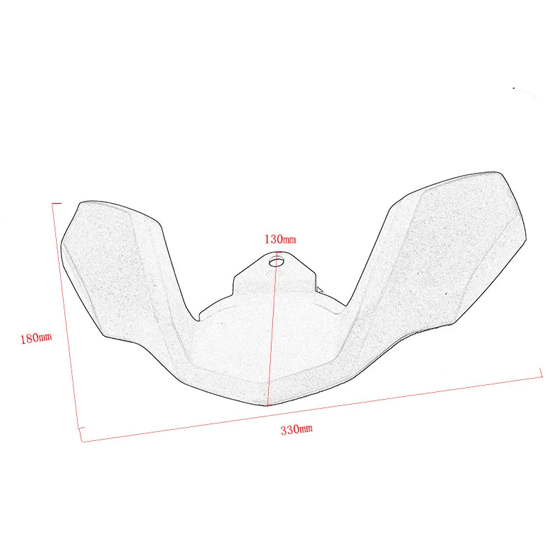 Front Beak Fairing Extension Cover For BMW R1250GS / R1200GS LC - 2018 to 2023 6
