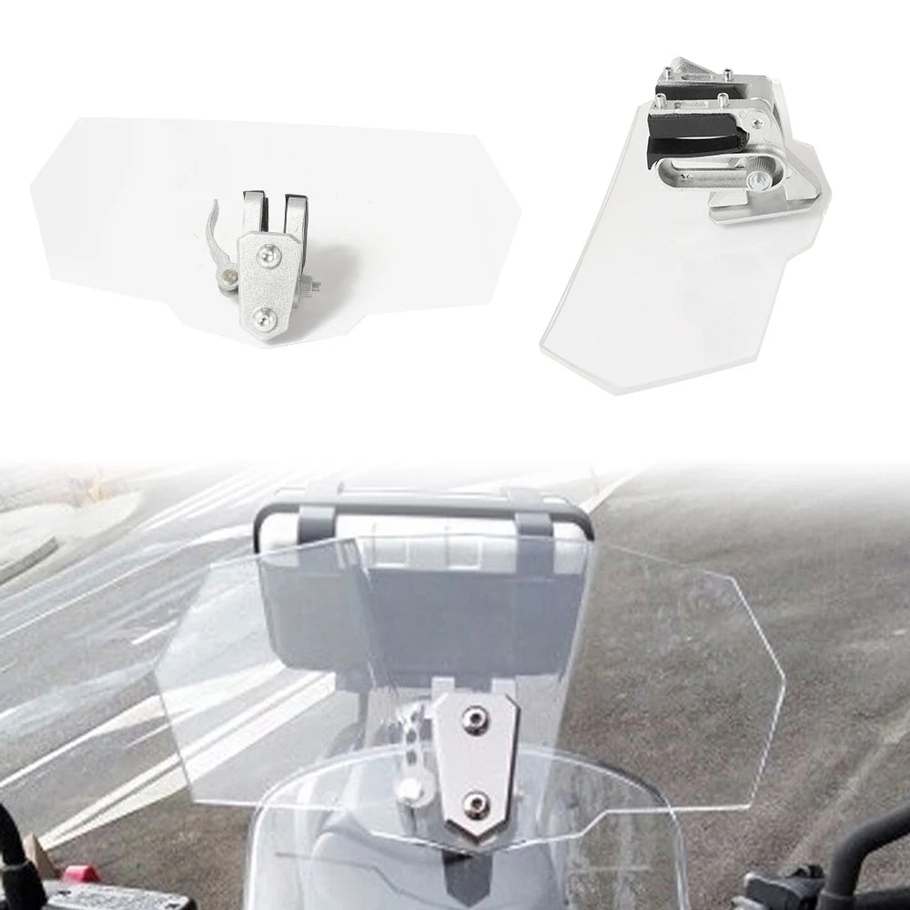 Windshield Extension For Universal Motorcycle - Clip-On 280mm 11