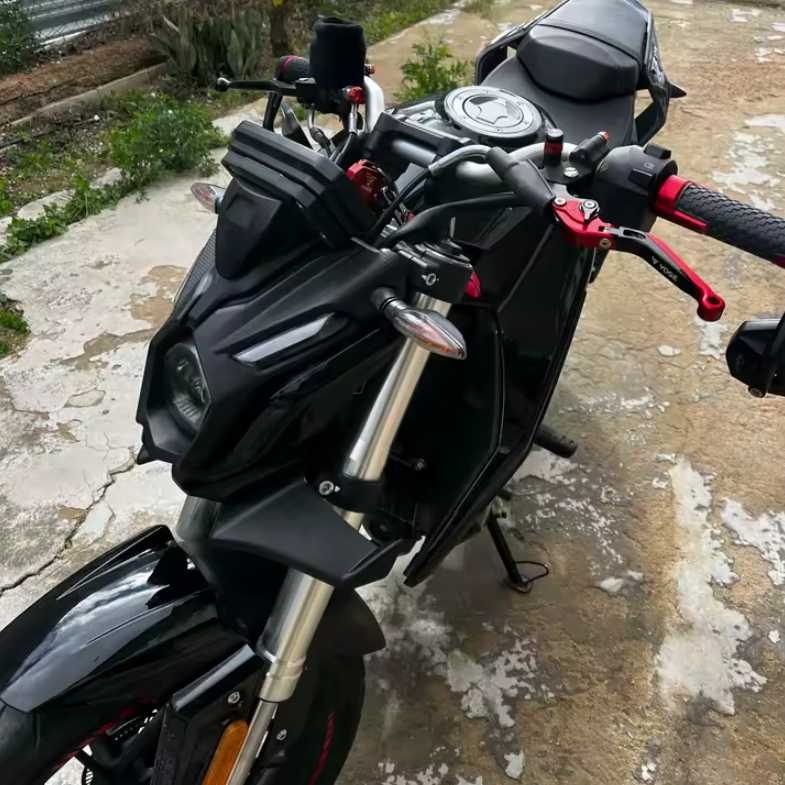 Front Fairing Winglets Spoiler Kit For Yamaha MT-07 2021-2024