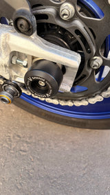 Front & Rear Axles Crash Sliders For Yamaha MT-09 - 2014 to 2023