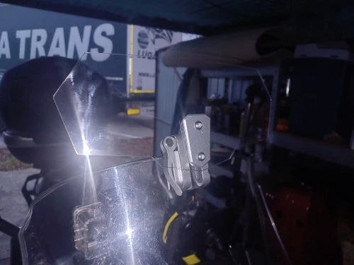 Universal Adjustable Windscreen motorcycle customer review photo