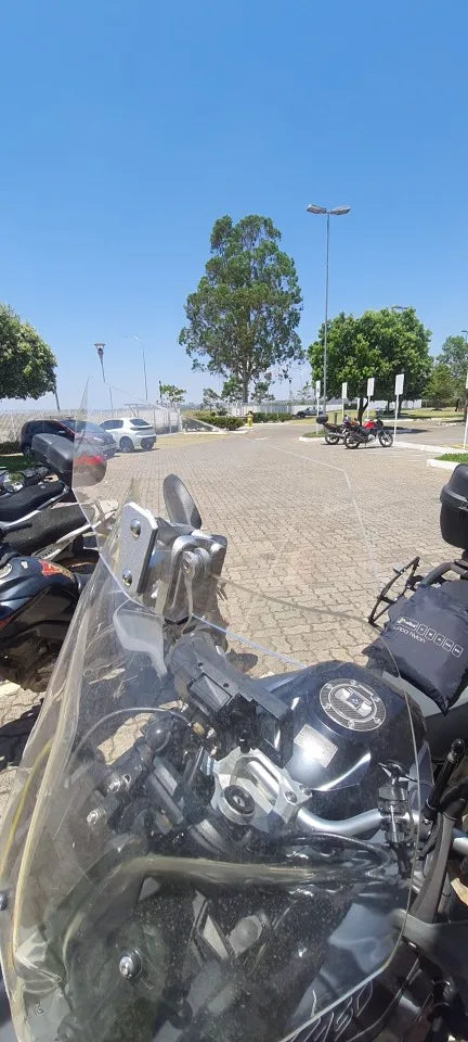 Universal Adjustable Windscreen motorcycle customer review photo
